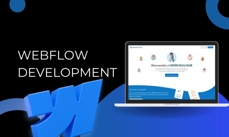 I will design webflow website, figma to webflow, webflow development,